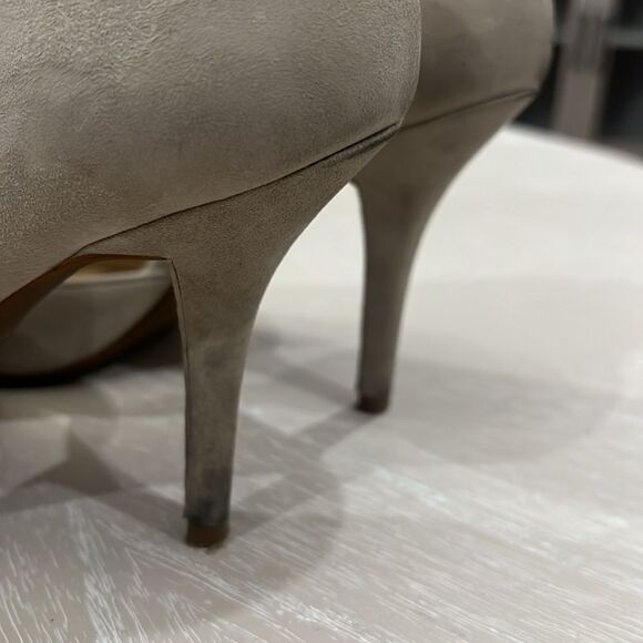 Michael Kors Heels 7.5 Taupe Gray - Picture 7 of 8